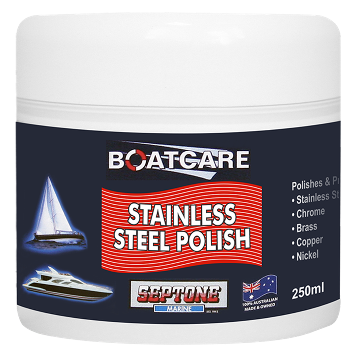 Septone Steel Polish 250G-Marine Cleaning Products-Tool Factory