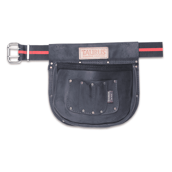 Taurus Full Leather 3 Pocket Nail Bag