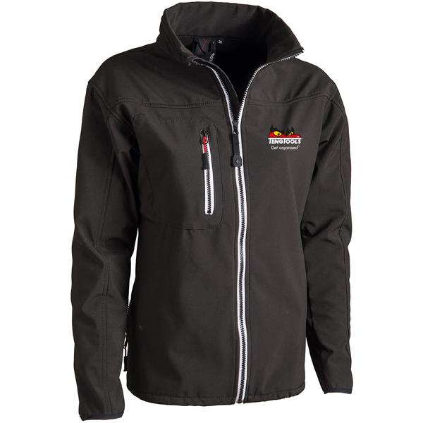Teng Soft-Shell Jacket (Black) - Xl |-Merchandise-Tool Factory