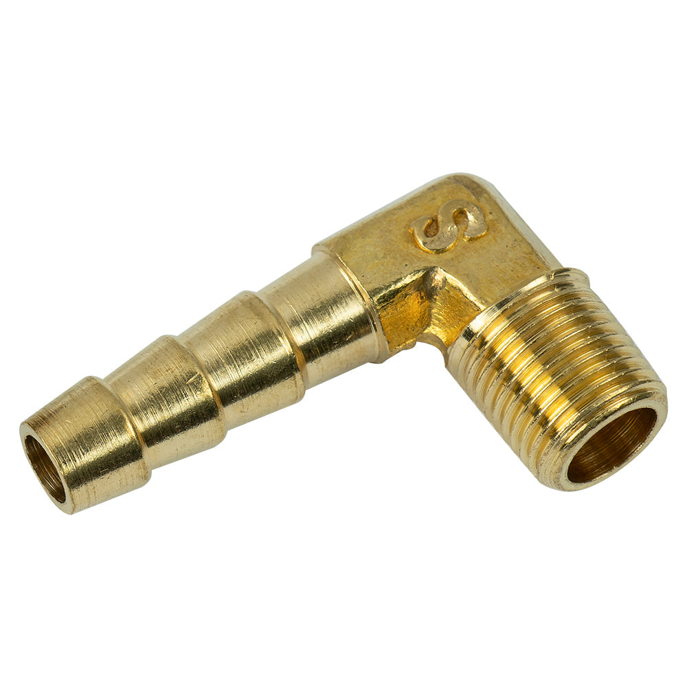 Champion 1/4in x 1/8in BSP Brass Male Elbow 90Deg**