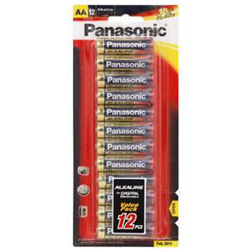 Panasonic Aa Battery Alkaline (12Pk)-Alkaline-Tool Factory