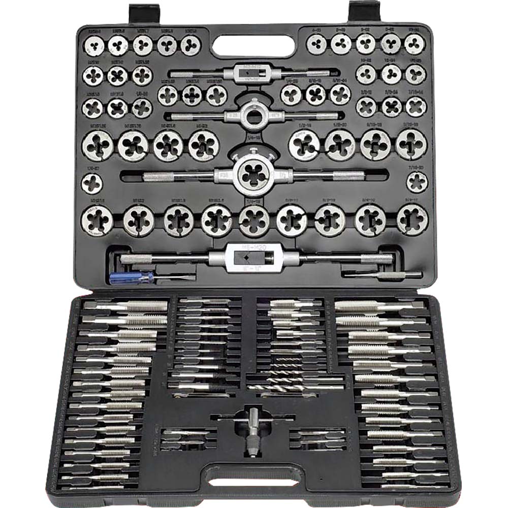 ProEquip 115pc Tap & Die Set (Metric & SAE)