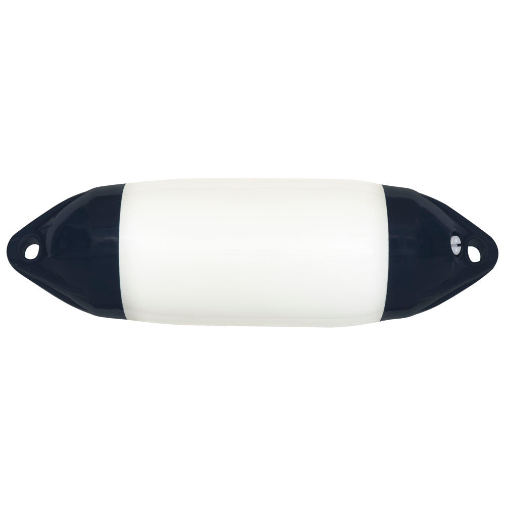 ProMarine Boat Fender - White & Blue - 120x450mm