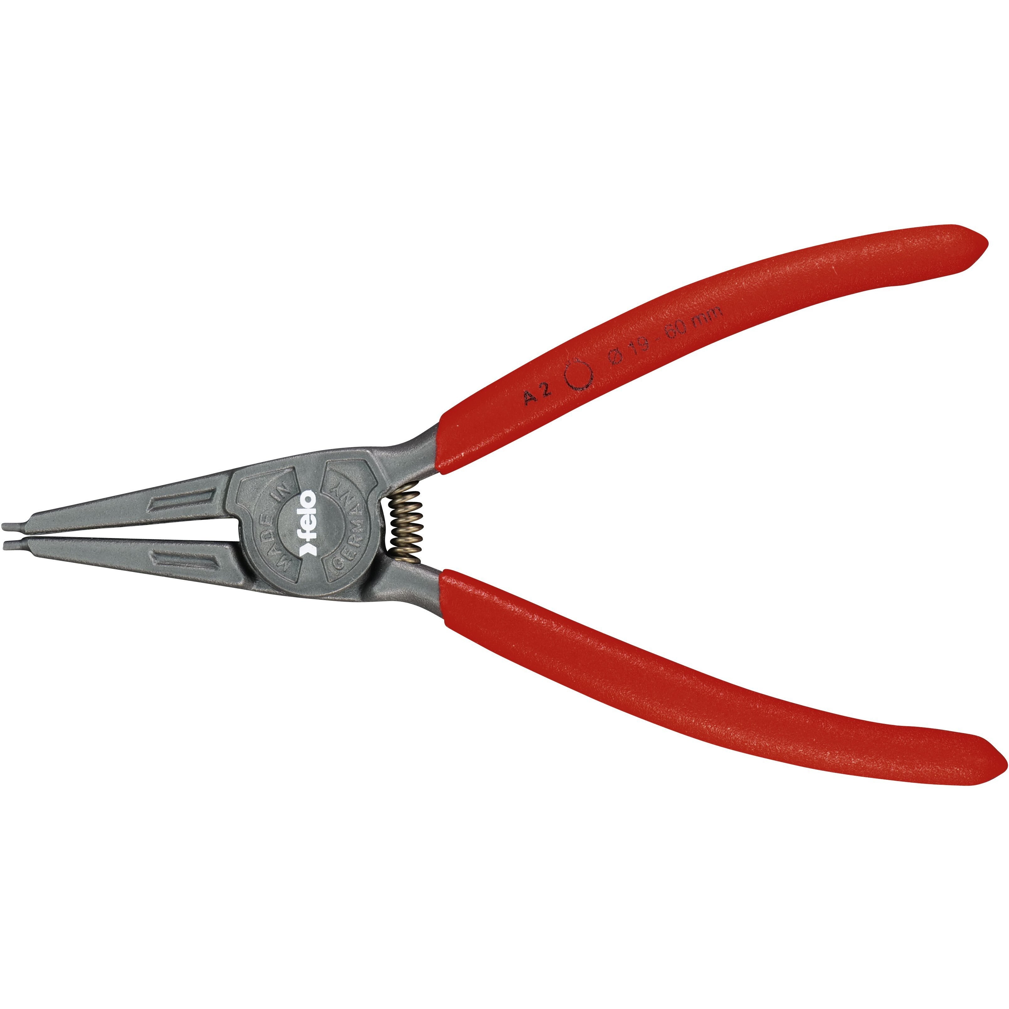 Felo Circlip Pliers External Straight 180mm (19-60mm Circlips)-Hand Tools-Tool Factory