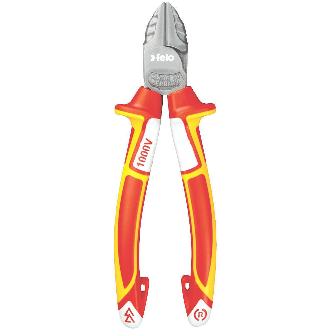 Felo Diagonal Nippers, VDE 180mm-Hand Tools-Tool Factory