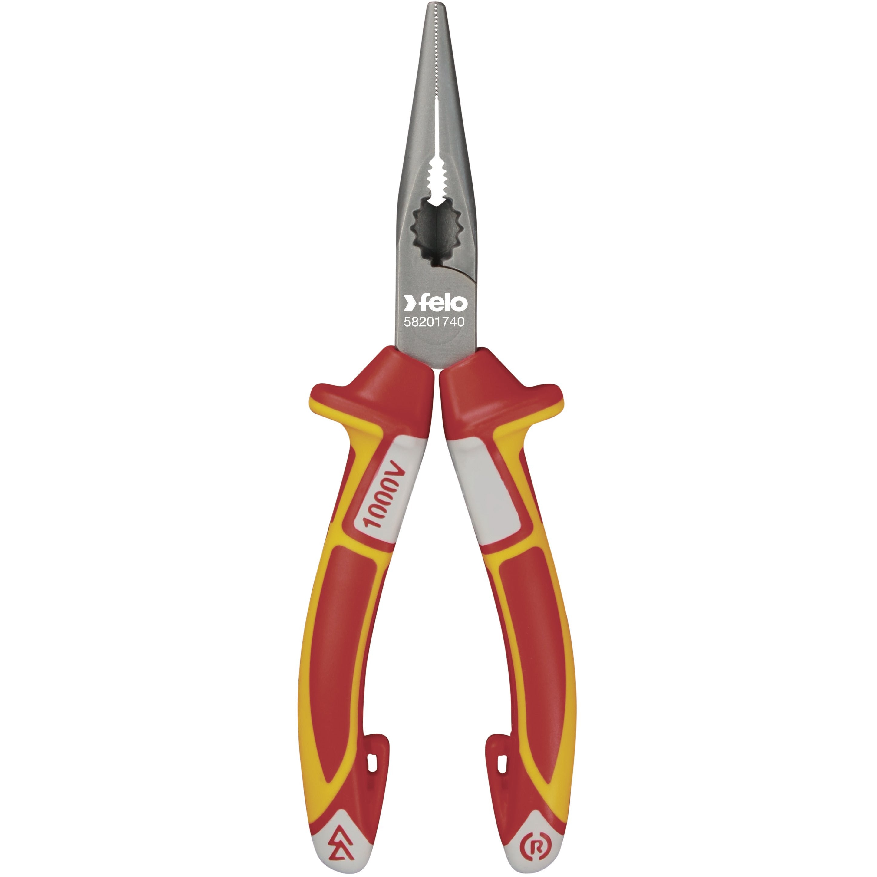 Felo Chain Nose Radio Pliers VDE (Long Nose) 170mm-Hand Tools-Tool Factory