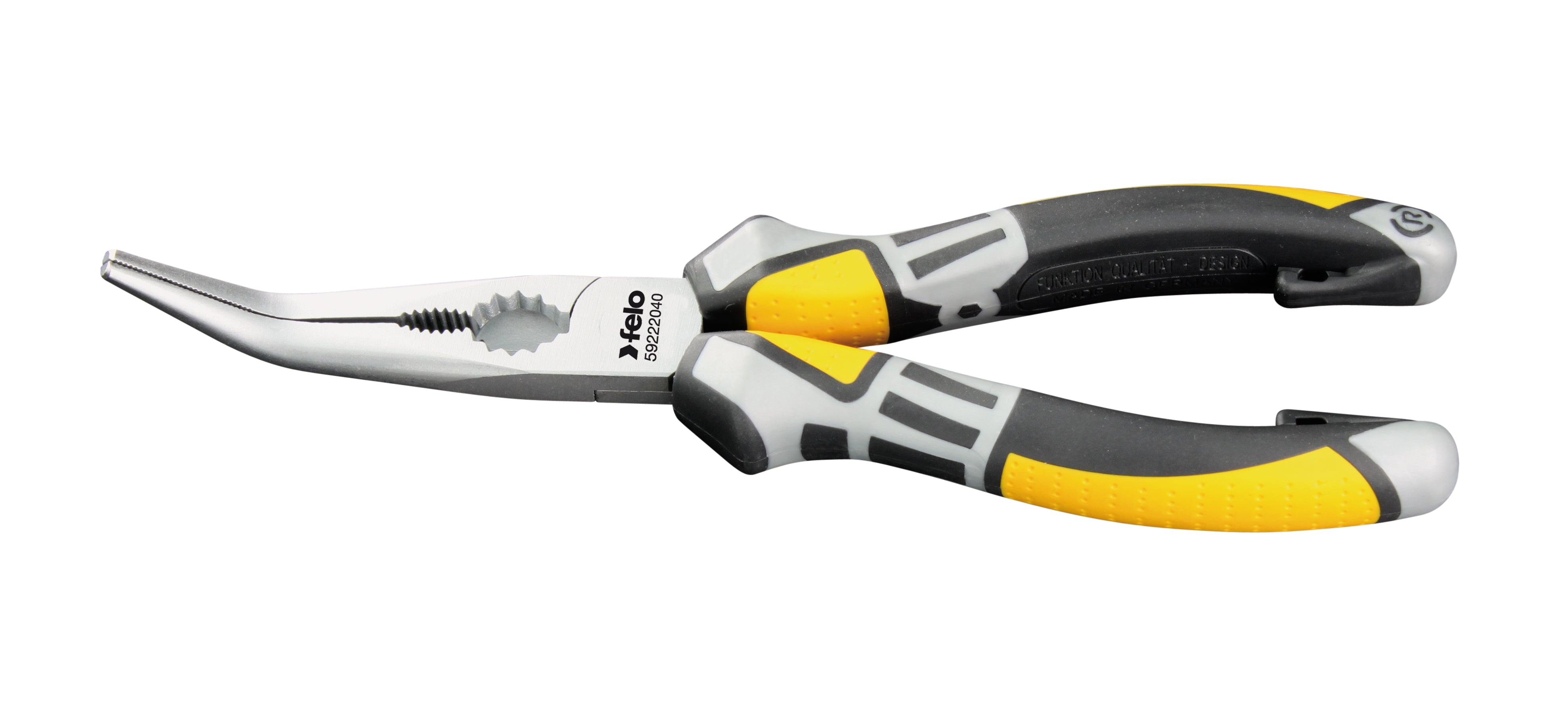 Felo Chain Nose Radio Plier curved 45° (Long Nose)