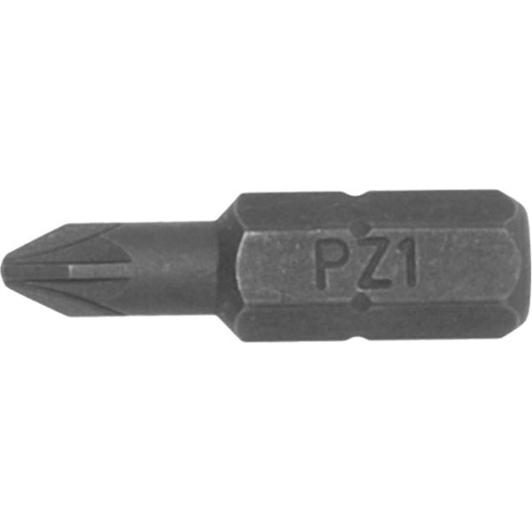 Teng 3Pc 1/4in Hex PZ#2 Bit x 25mm (L)