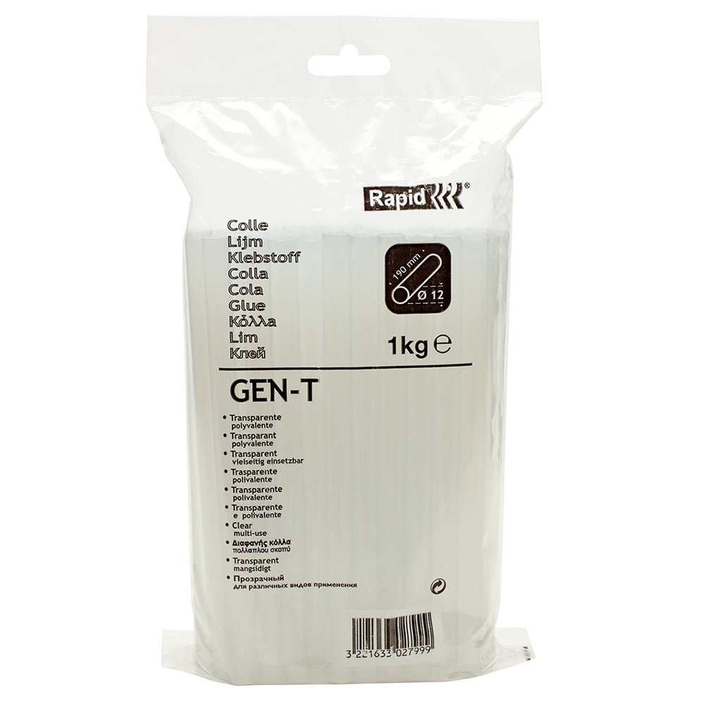 Rapid Glue GEN-T Clear D12x190mm 1kg