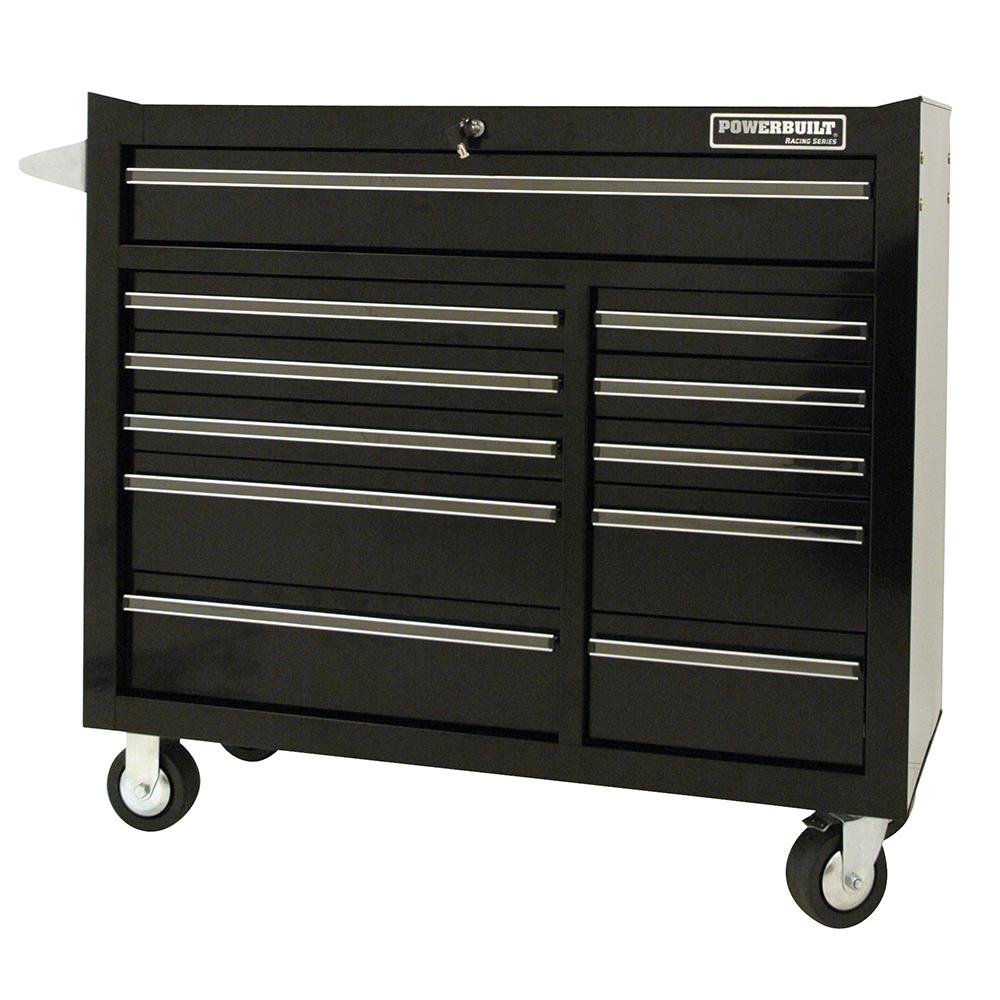 Powerbuilt 41” 11 Drawer Roller Cabinet - Racing Series