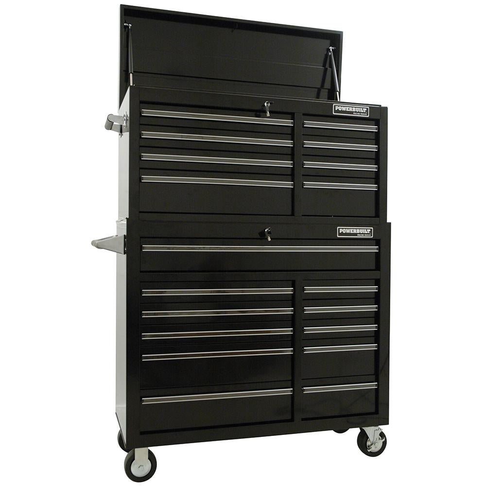 Powerbuilt 2pc COMBO Storage Units 41" - Racing Series