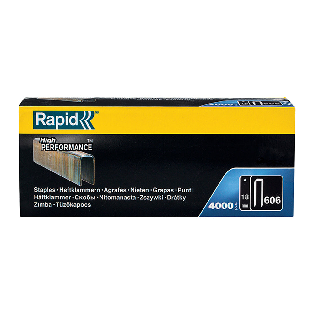 Rapid Staples 606/18 Box 4K