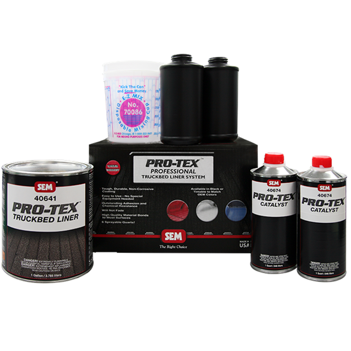 Sem Pro-Tex Black Truck Bedliner Kit-Bedliners-Tool Factory