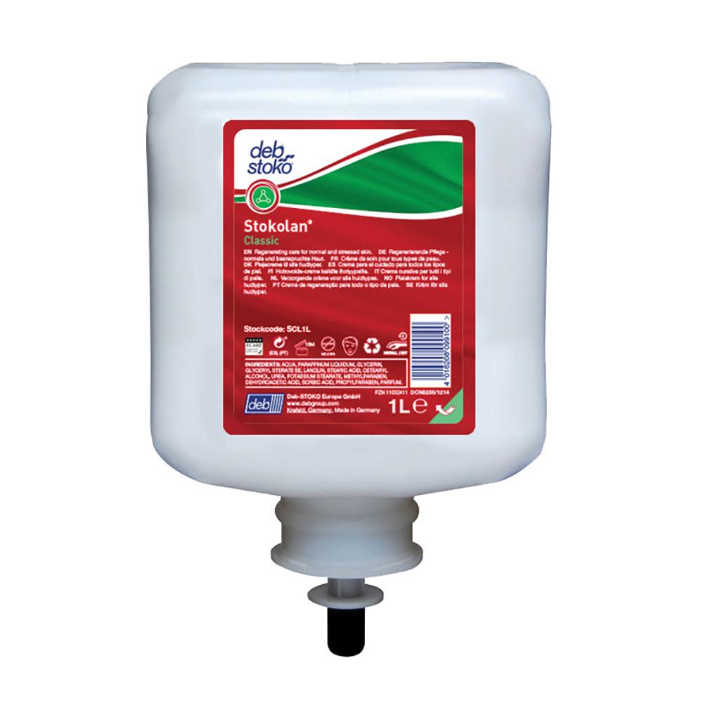 Stokolan Classic Cream 1L Cartridge | Hand Cleaners & Skin Care - After Work Skin Conditioning-Cleaners-Tool Factory