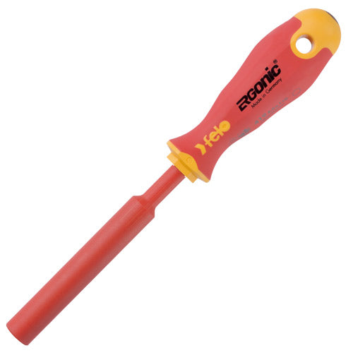 Felo 419 Insulated Ergonic M-Tec Nut Driver (1000V) Hex 13 x 125mm-Hand Tools-Tool Factory