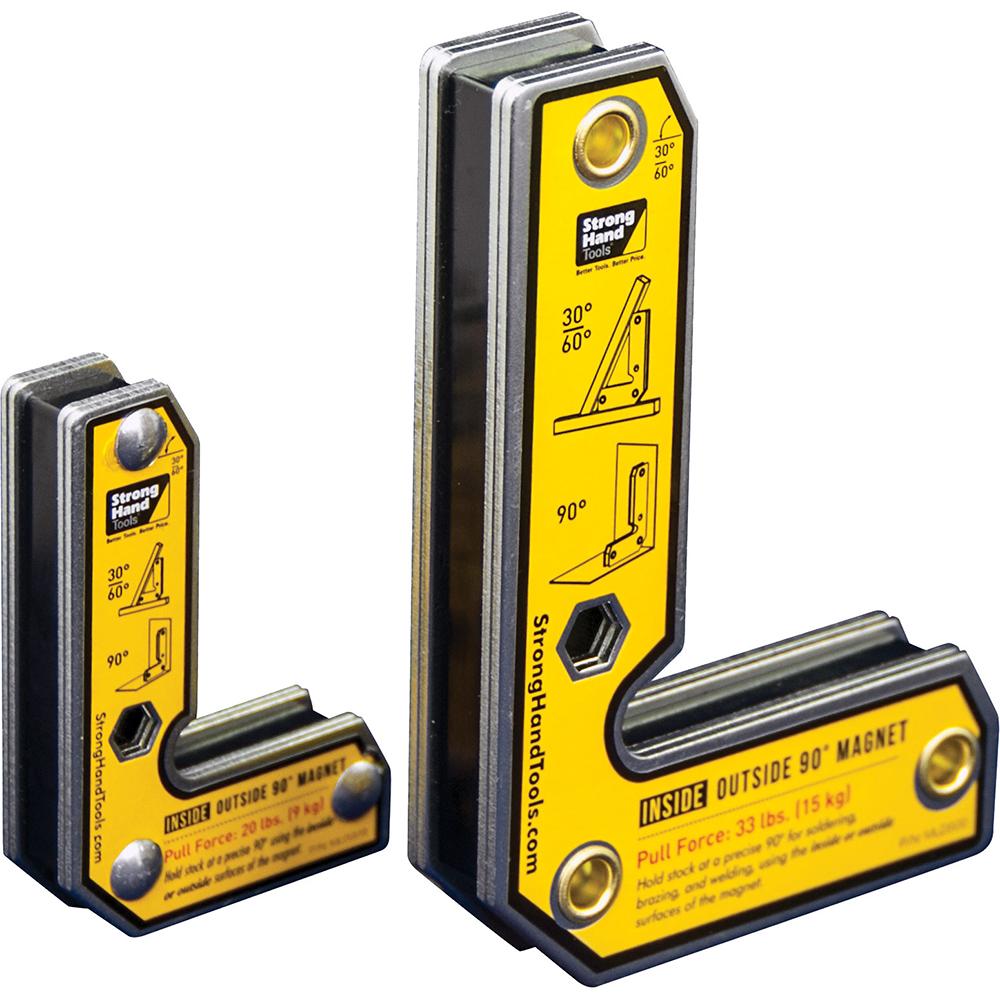 Stronghand 30/ 60/ 90Deg. Inside/Outside Magnet - Combo Pack | Magnetic Positioners-Welding-Tool Factory