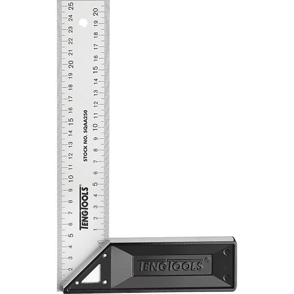 Teng Aluminium Stock Set Square 300Mm | Squares - Precision Squares-Measuring Tools-Tool Factory