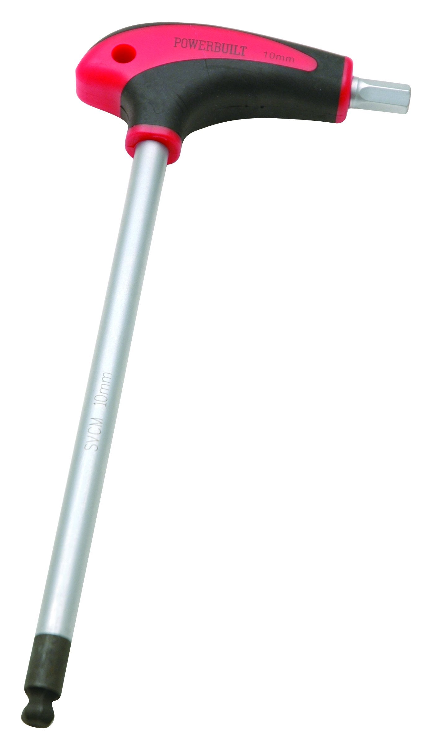 Powerbuilt 4mm x 110mm T-Handle Ball End Hex & Hex Key Wrench