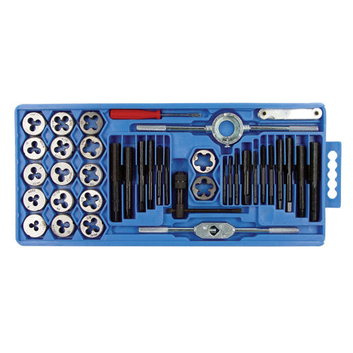 Worldwide Tap & Die Set 4NS - 1/8NPT27-Hand Tools-Tool Factory