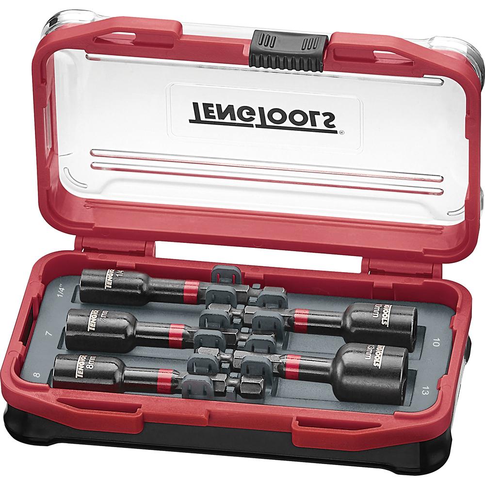 Teng Impact Nut Setter Set 5Pc | Accessories - Nut Setters-Power Tools-Tool Factory
