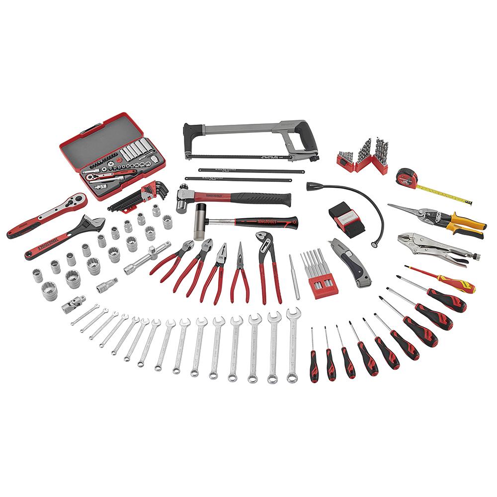 Teng 144Pc Tool Kit W/Tc540 Cantilever Toolbox | Tool Kits-Tool Storage-Tool Factory