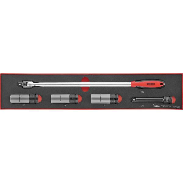 5Pc Automotive Wheel Tool Set W/Sockets | Tool Tray Sets-Hand Tools-Tool Factory