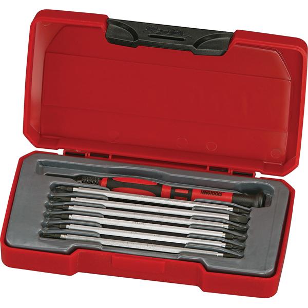 Teng 8Pc Mini Screwdriver Set | Screwdrivers - Sets-Hand Tools-Tool Factory