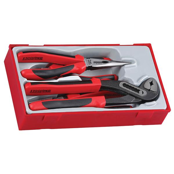 4Pc Mega Bite Tpr Grip Plier Set | Tool Tray Sets-Hand Tools-Tool Factory
