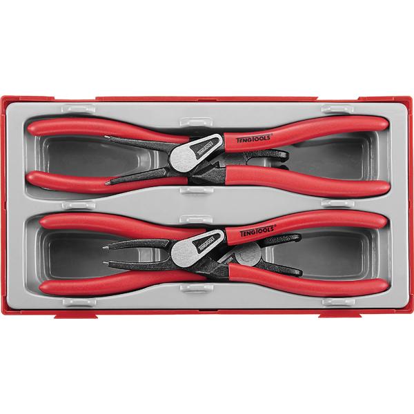 4Pc Mbe 7In Snap-Ring (Circlip) Plier Set | Tool Tray Sets-Hand Tools-Tool Factory