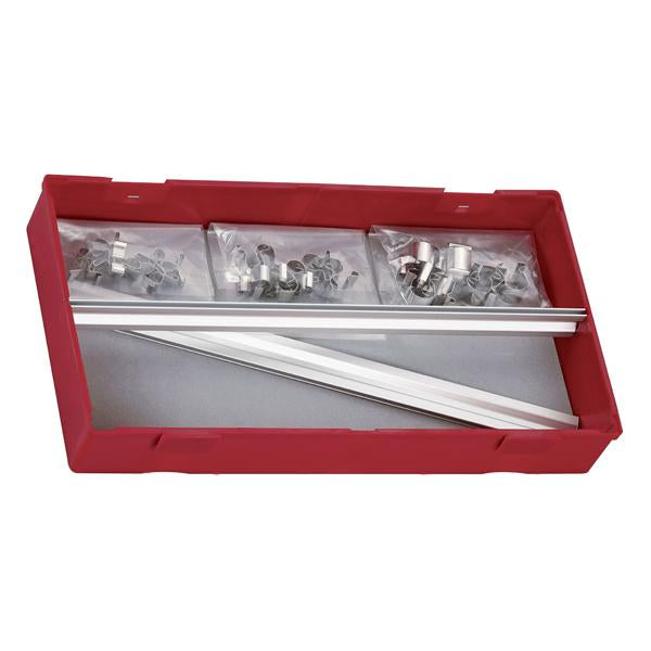32Pc Socket Clip Rail Set 1/4-3/8-1/2In | Tool Tray Sets-Hand Tools-Tool Factory