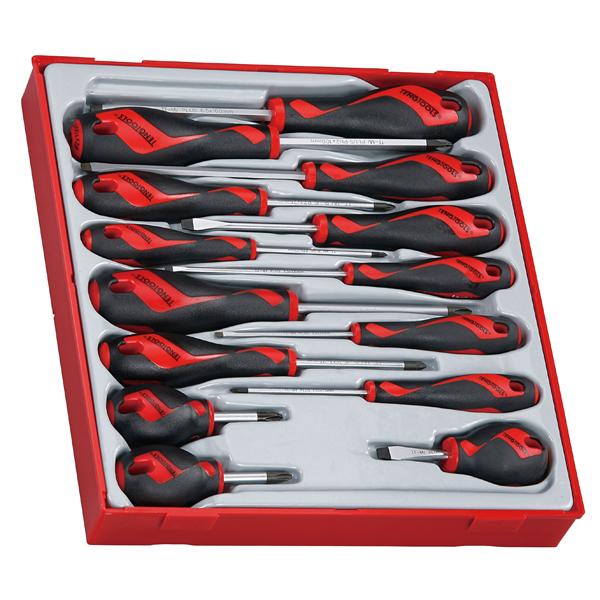 14Pc Md Mv-Plus Screwdriver Set | Tool Tray Sets-Hand Tools-Tool Factory