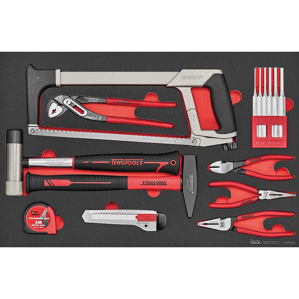 Teng 25Pc General Tool Set (Eva) | Tool Tray Sets-Hand Tools-Tool Factory