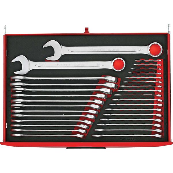Teng 31Pc Metric Combination Spanner Set (Eva) | Tool Tray Sets-Hand Tools-Tool Factory