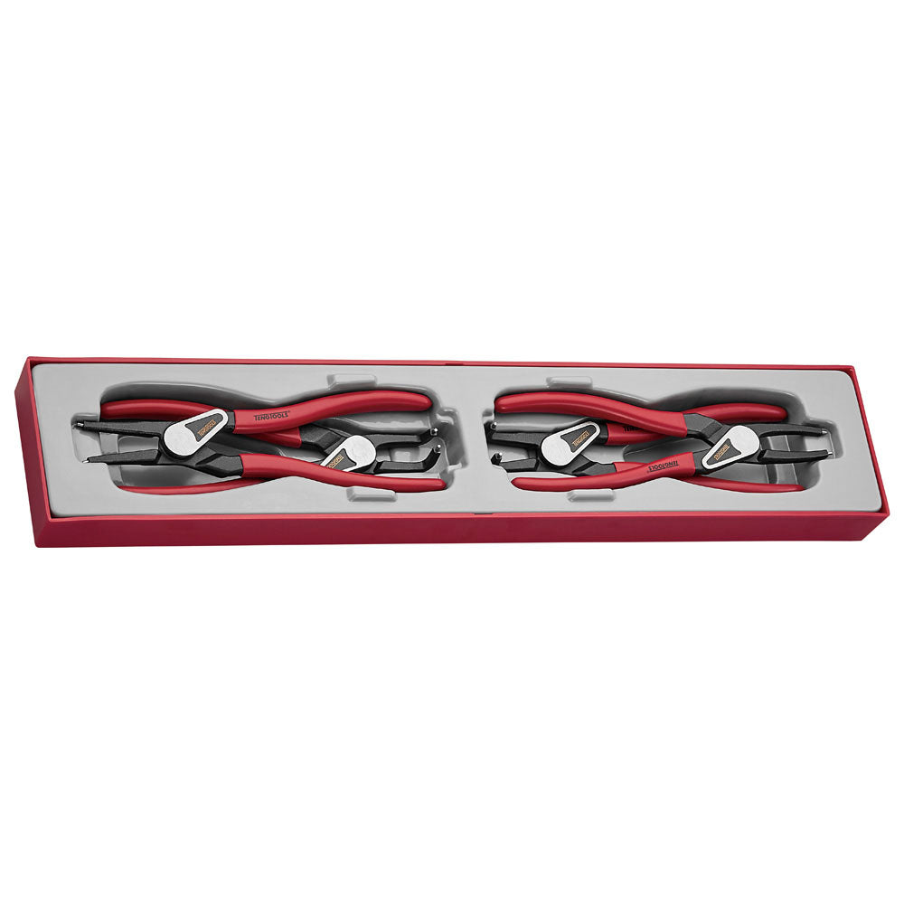 Teng 4pc 9in Circlip Plier Set - TC-Tray