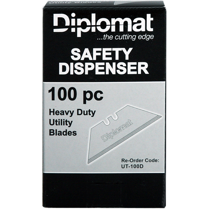 Diplomat Heavy D Utility 100 Dispensor-Razor Blades & Knives-Tool Factory