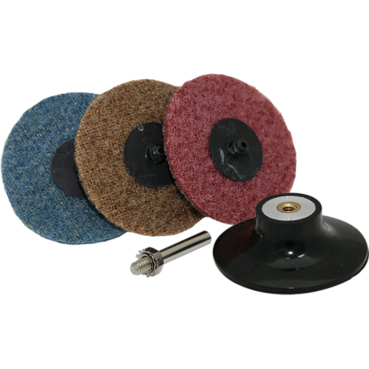 Velocity 75Mm Roloc Grit Coarse Disc Set-Sanding & Rubbing Blocks-Tool Factory