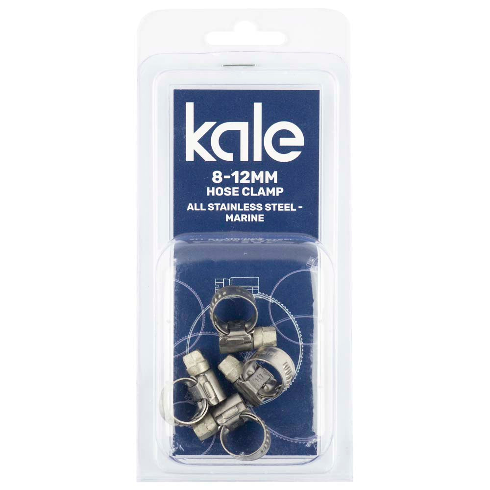 Kale WD9 8-12mm W4-R (4pk) - All Stainless Marine