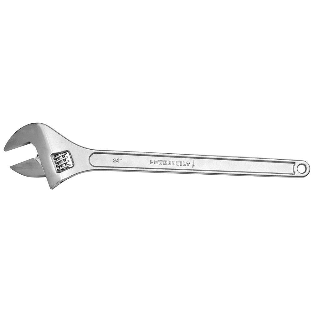 Powerbuilt 610mm/24" Adjustable Wrench
