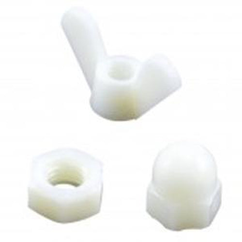 Champion M5 X 0.8 Hex Nut -Nylon -50Pk | Replacement Packs - Metric-Fasteners-Tool Factory