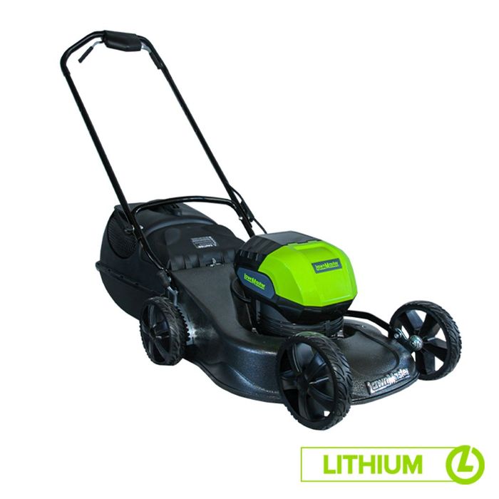 LawnMaster 18" Fusion Mower - 40V Alloy 460mm (18") Cutting Width / M&C / Alloy Body / Includes: 1x 4ah Battery & 1x Charger