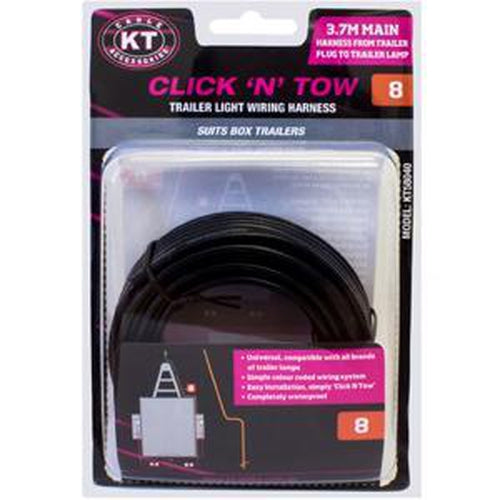 Kt C'N'T 5P To 4P Main Wire Harness-3.7M (#8)** | Click 'N' Tow Trailer Connections-Automotive & Electrical Accessories-Tool Factory