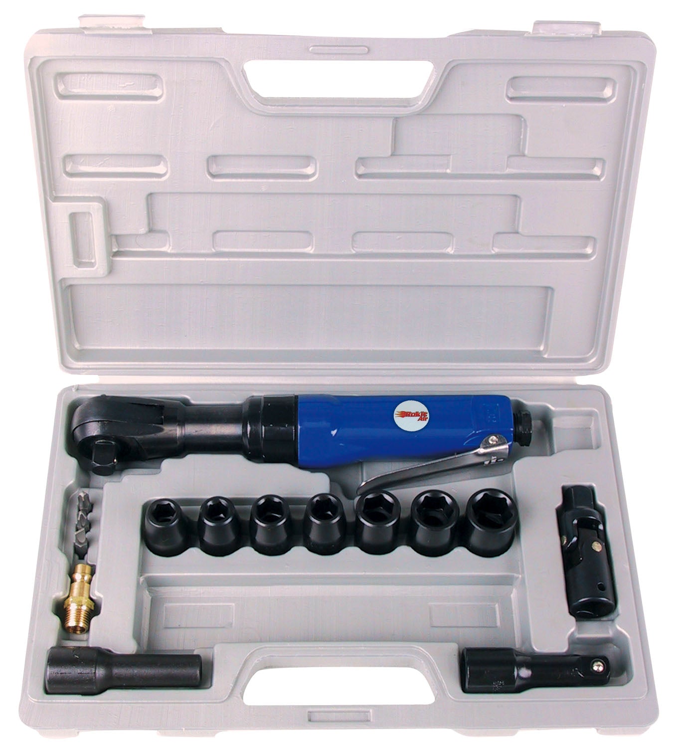 RokitAir 1/2 AIR RATCHET WRENCH KIT 17PC