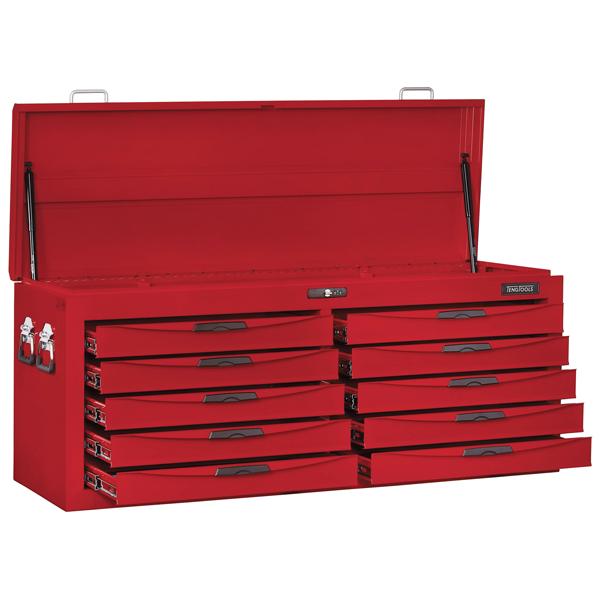 Teng 10-Dr. 54In 8-Series Top Box With Lid | Tool Boxes-Tool Storage-Tool Factory