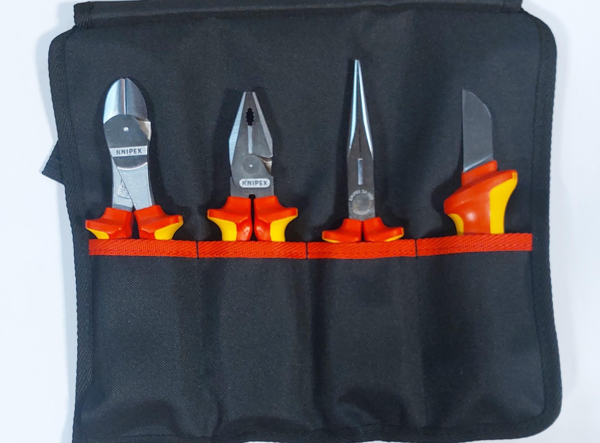 KNIPEX Electrical Pliers Set 4pc 1000V VDE