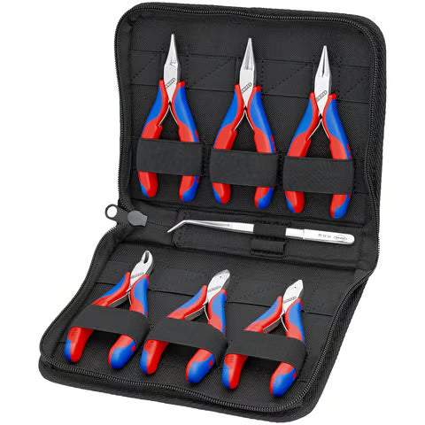 KNIPEX Electronic Pliers Set 6pc