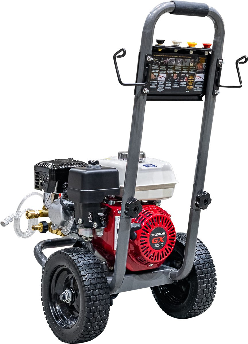 BE 2,700 PSI Petrol Pressure Washer - Honda GX200, Comet Pump | BAR2765C-H