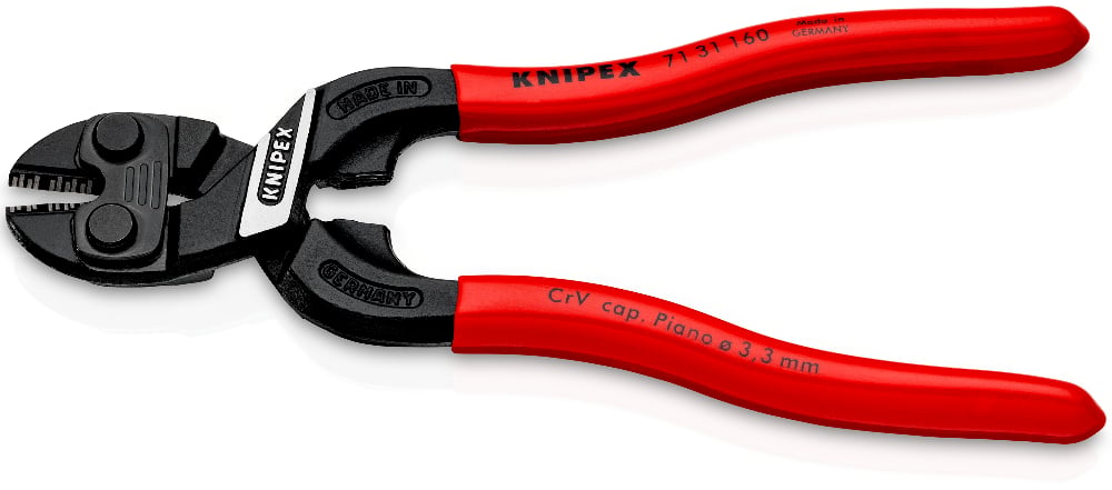 KNIPEX Pliers Compact Bolt Cutter, 160mm
