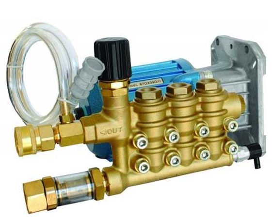 Cat Pumps 4,000 PSI Pump Assembly | 67DX39G Assy