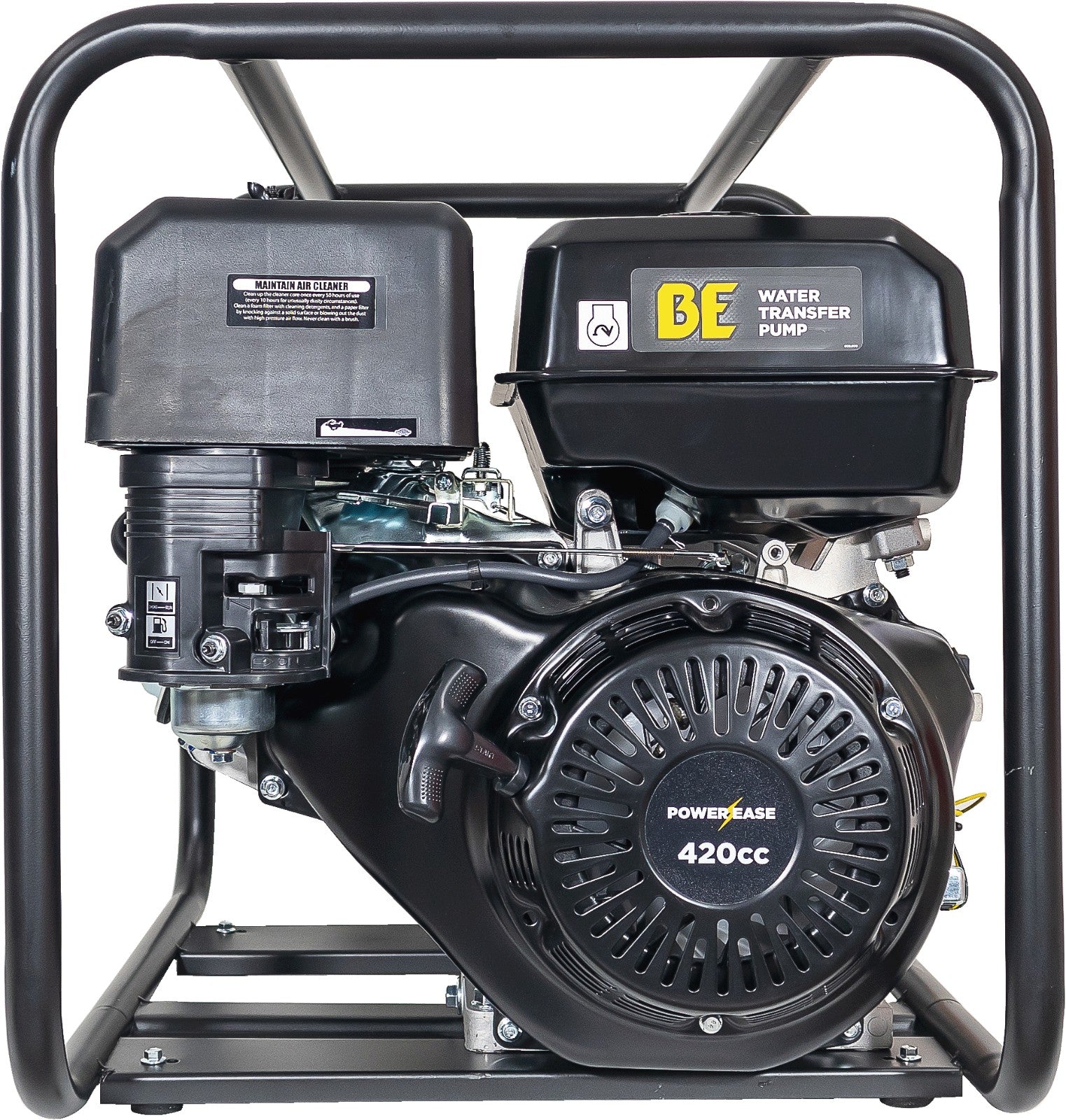 BE 4" Water Transfer Pump, 1,400 L/min - Powerease 15hp, Recoil | WP4015-R