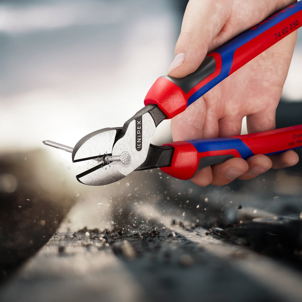 KNIPEX Pliers Diag Cut 250mm Hi/Lever Cush